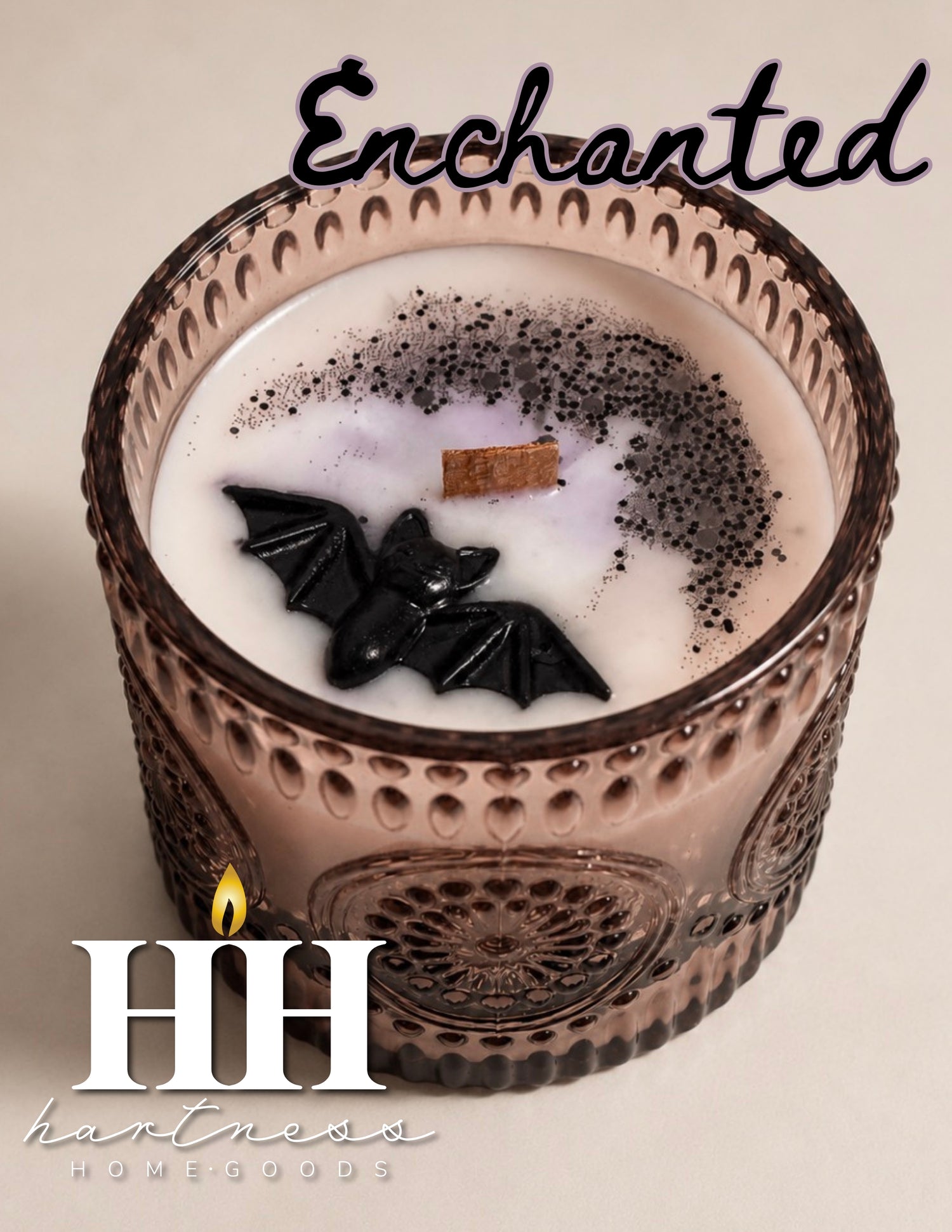 “Enchanted” Fall candle