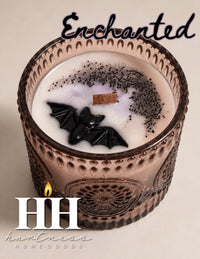 “Enchanted” Fall candle