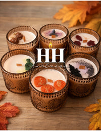 “Enchanted” Fall candle